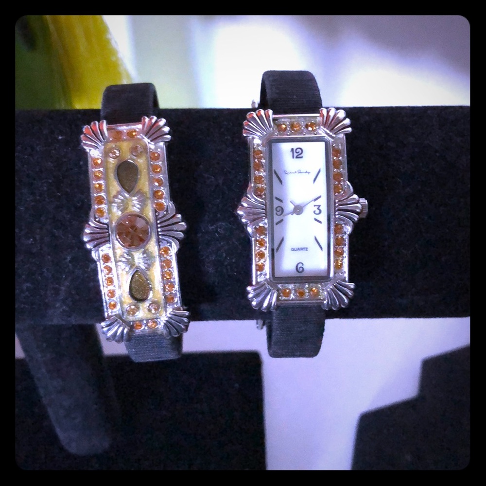 2pc Watch and Bangle Set